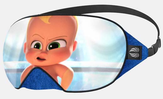 چشم بند بچگانه با طرح انیمیشن بچه رئیس